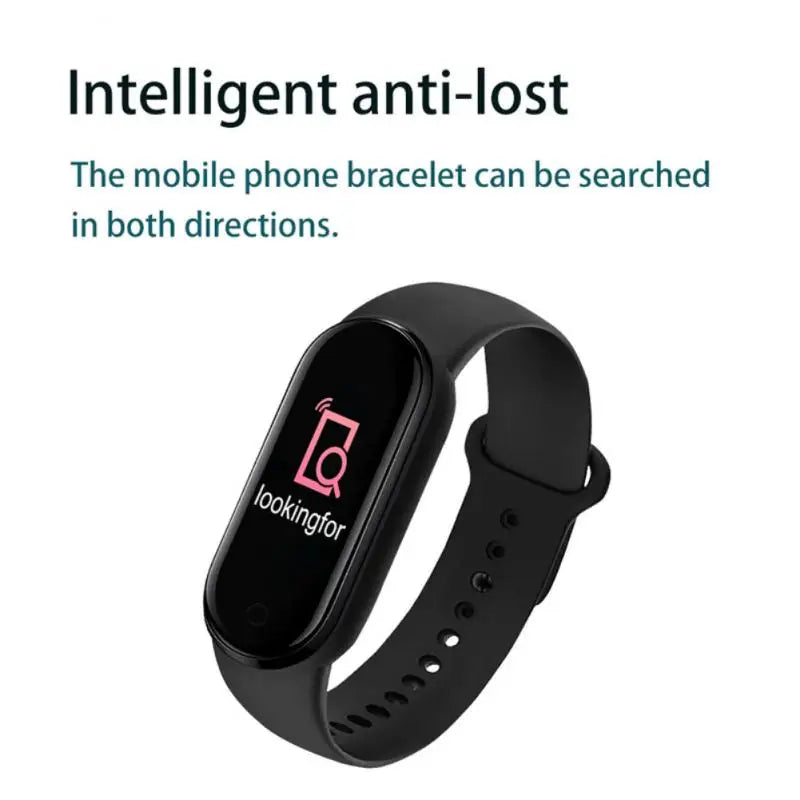 M6 Smart Watch Men Women Fitness Smart Bracelet Sports Band Multi-function Watches