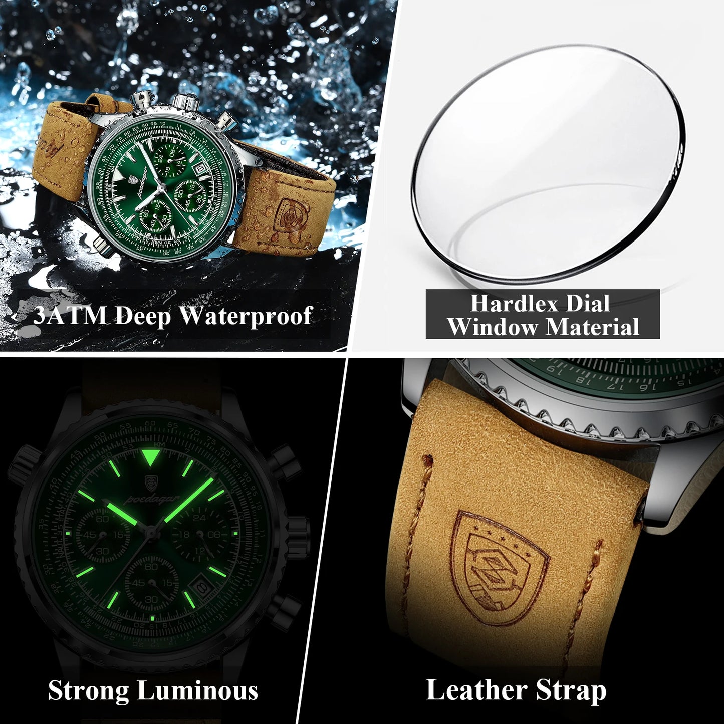 Urban Gear Commander Chronograph (rugged + military inspired)