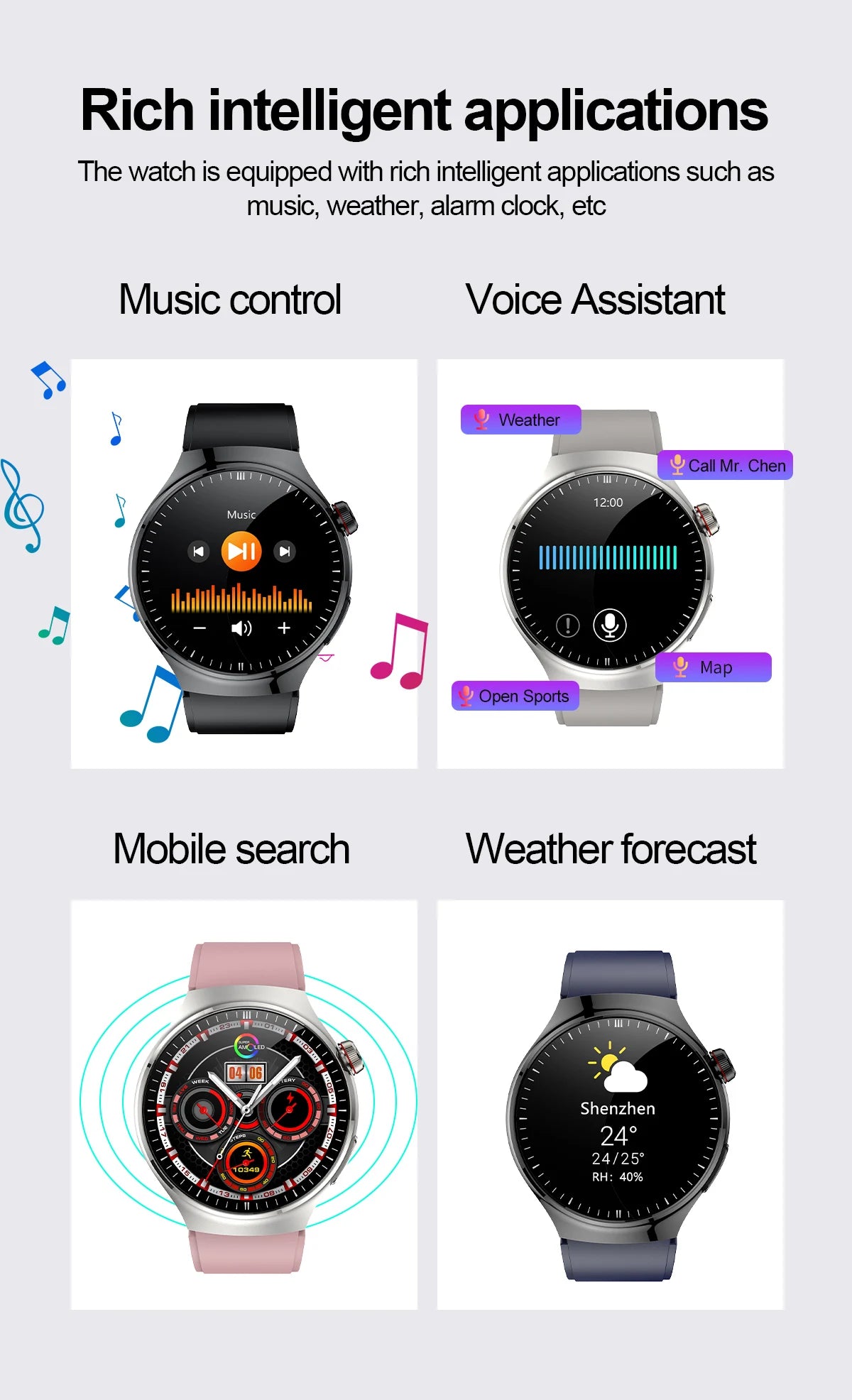 Urban Gear AI Diagnosis Smart Watch