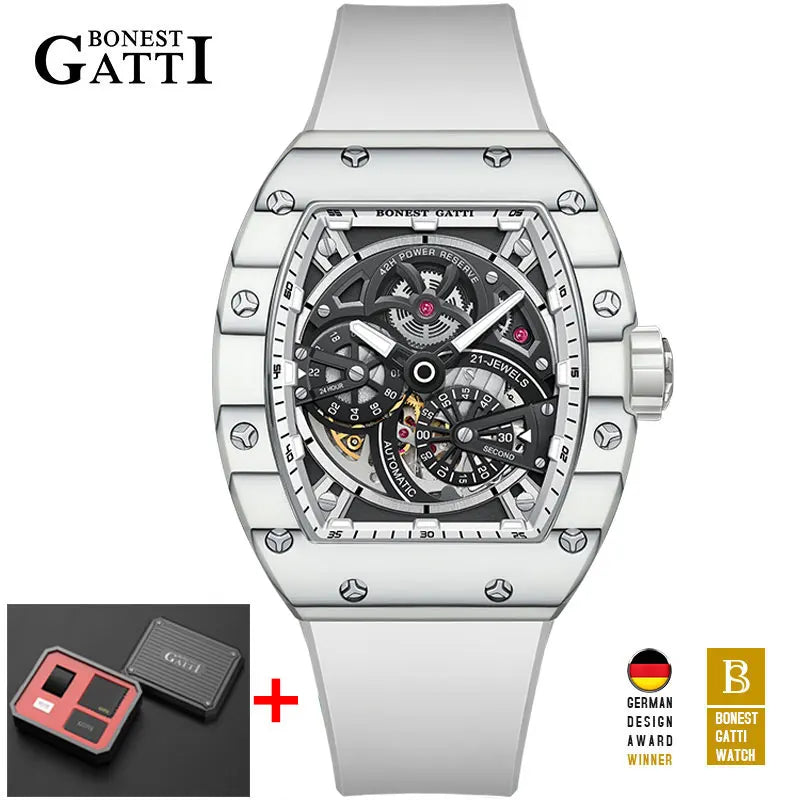BONEST GATTI Men Automatic Mechanical Watch
