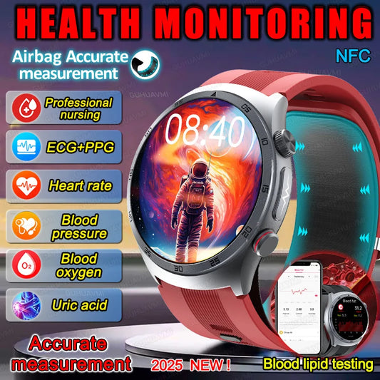 New AI ECG Health Smartwatch for Men