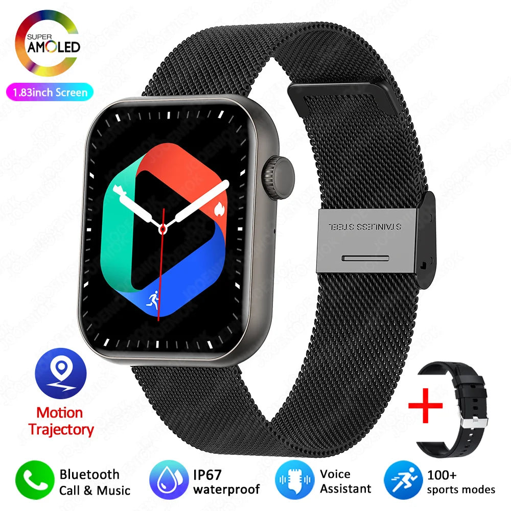 2025 New Smartwatch Men Android IOS Phone 1.9"HD Screen Waterproof Smart Watch Women