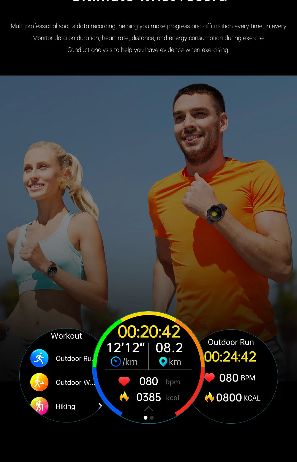 Nursing Smart Watch for Men