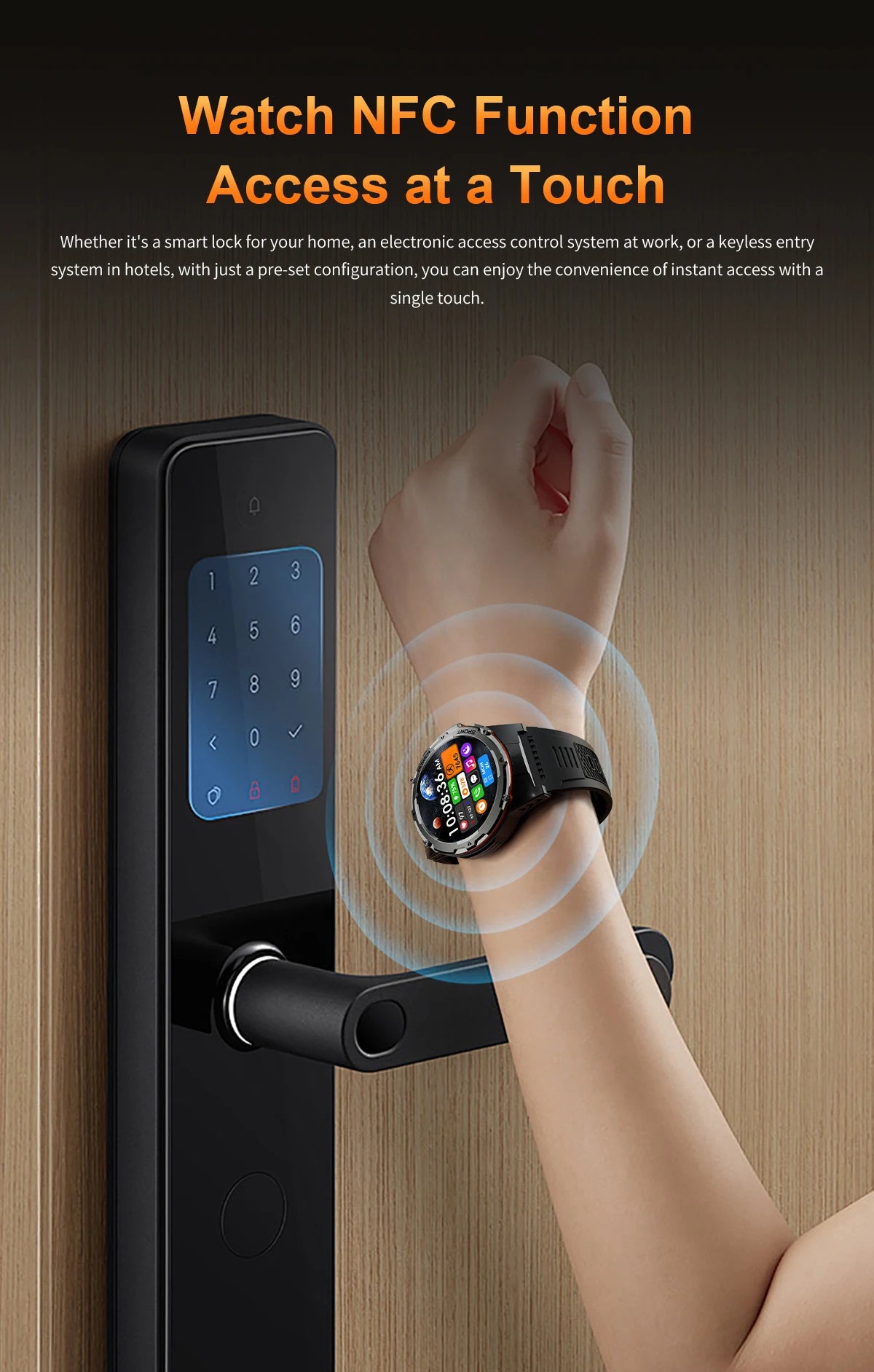 UrbanEdge™ T-Rex 3 Pro – Men’s GPS Smart Watch (2025 NFC Edition)