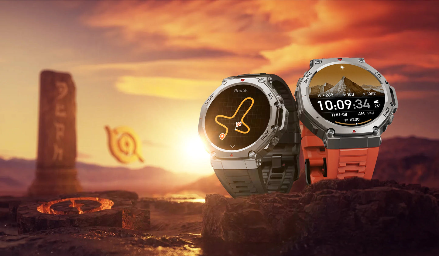 2025 New Military Bluetooth Call Smart Watch Built-in GPS Compass Barometric Altimeter 10ATM Waterproof Sports Smartwatches Men