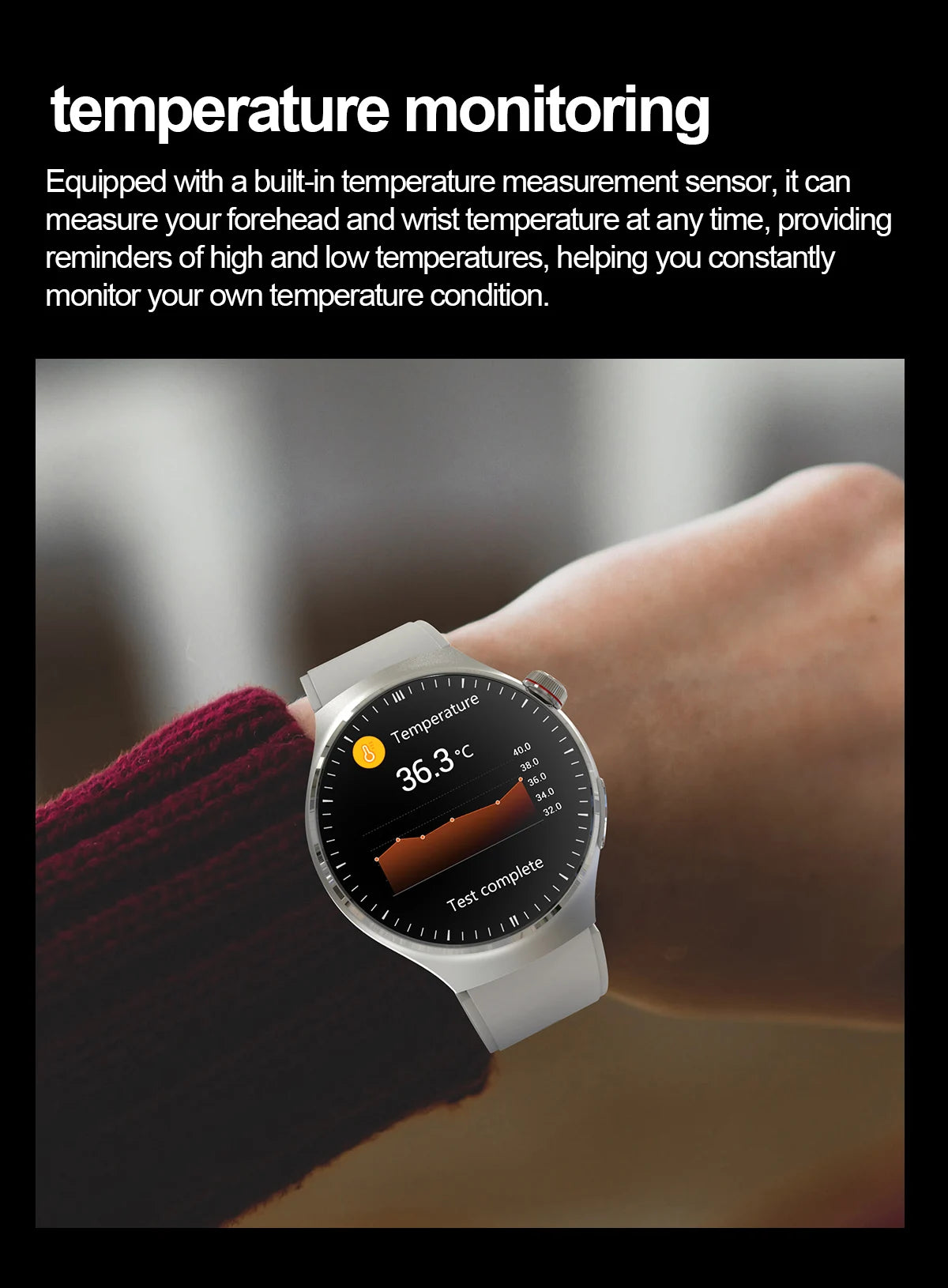 Urban Gear AI Diagnosis Smart Watch