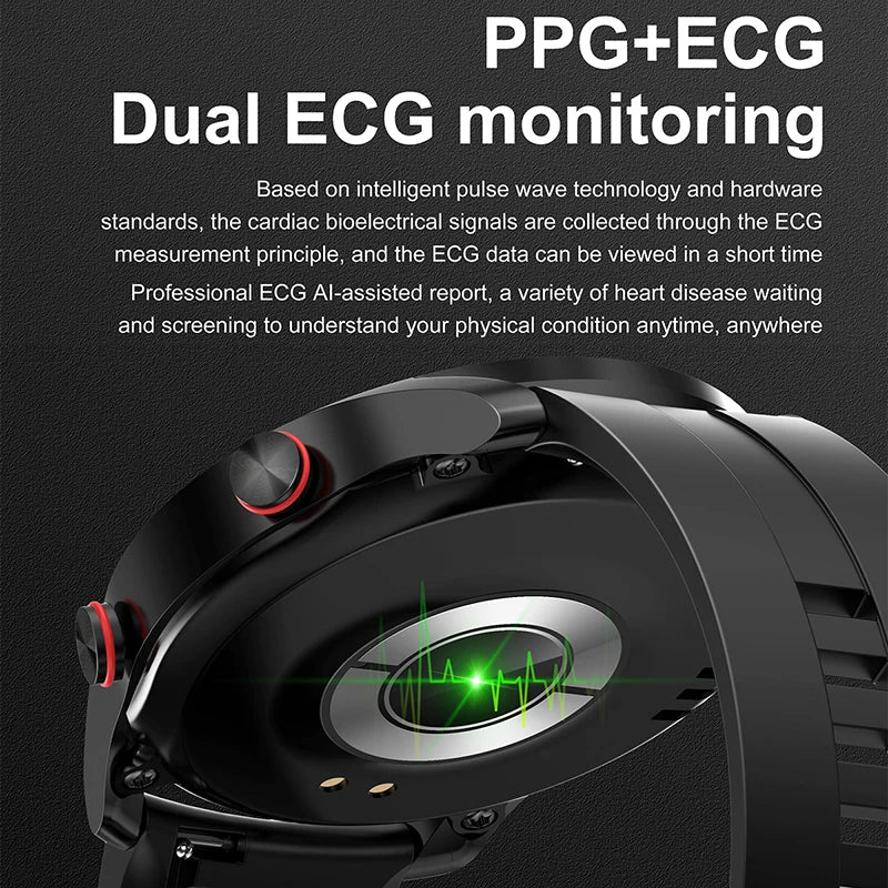 Urban Gear PulseX Smartwatch (ECG + PPG = pulse/heart)