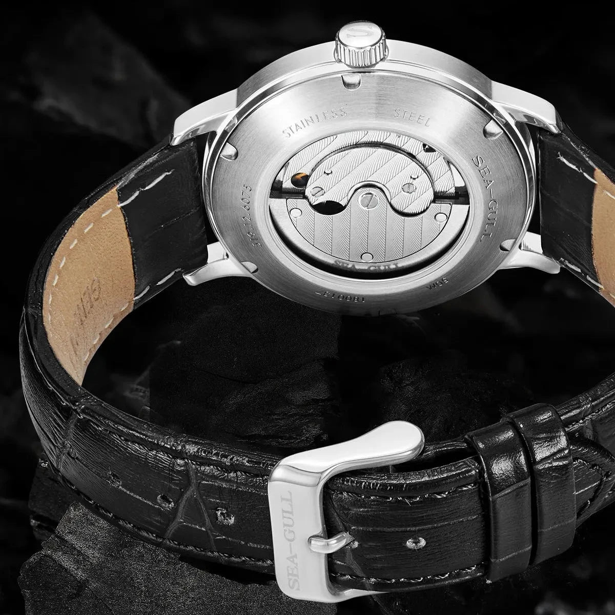 SeaGull Business Mechanical Watch — ST17 Sapphire 5ATM