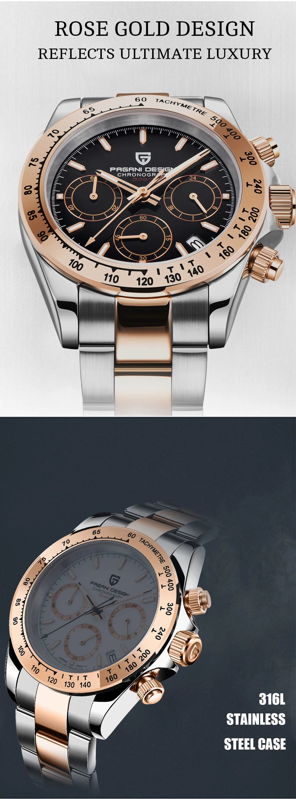 UrbanEdge™ Chrono Luxe – Chocolate Edition