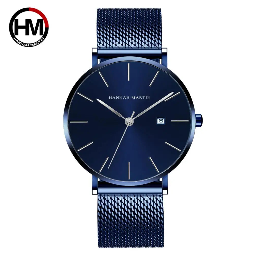 Urban Gear Co Prestige – Golden Black Ultra-Thin Men’s Quartz Watch