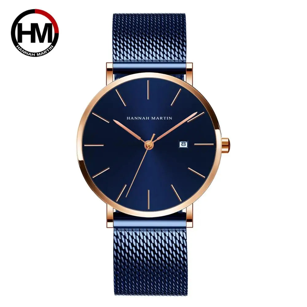 Urban Gear Co Prestige – Golden Black Ultra-Thin Men’s Quartz Watch