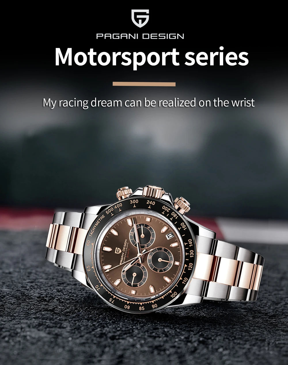 UrbanEdge™ Chrono Luxe – Chocolate Edition