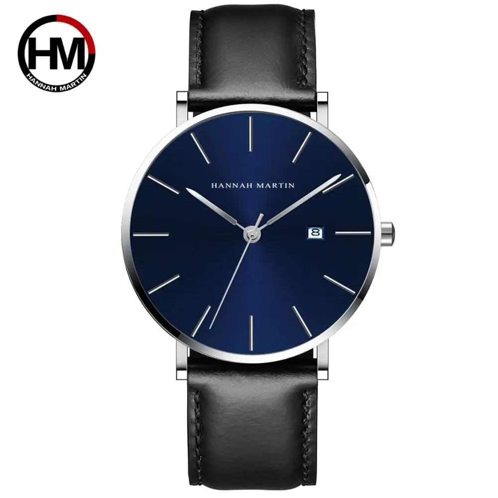 Urban Gear Co Prestige – Golden Black Ultra-Thin Men’s Quartz Watch