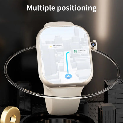 S10 Plus Cellular Version Smart Watch 4G Android 10.0 Watch 2.29'' Amoled Screen 180° Telescopic Camera WIFI Women Smartwatch