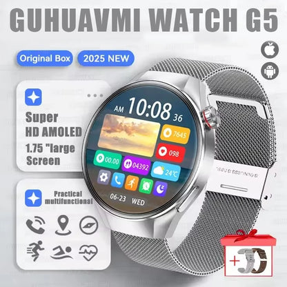 Urban Gear Co. 2025 G5+ Smartwatch – Fitness, GPS & AMOLED Display