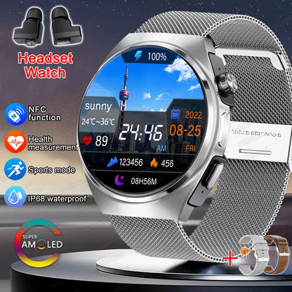2in1 Smartwatch TWS Earbuds HR & SpO Bluetooth