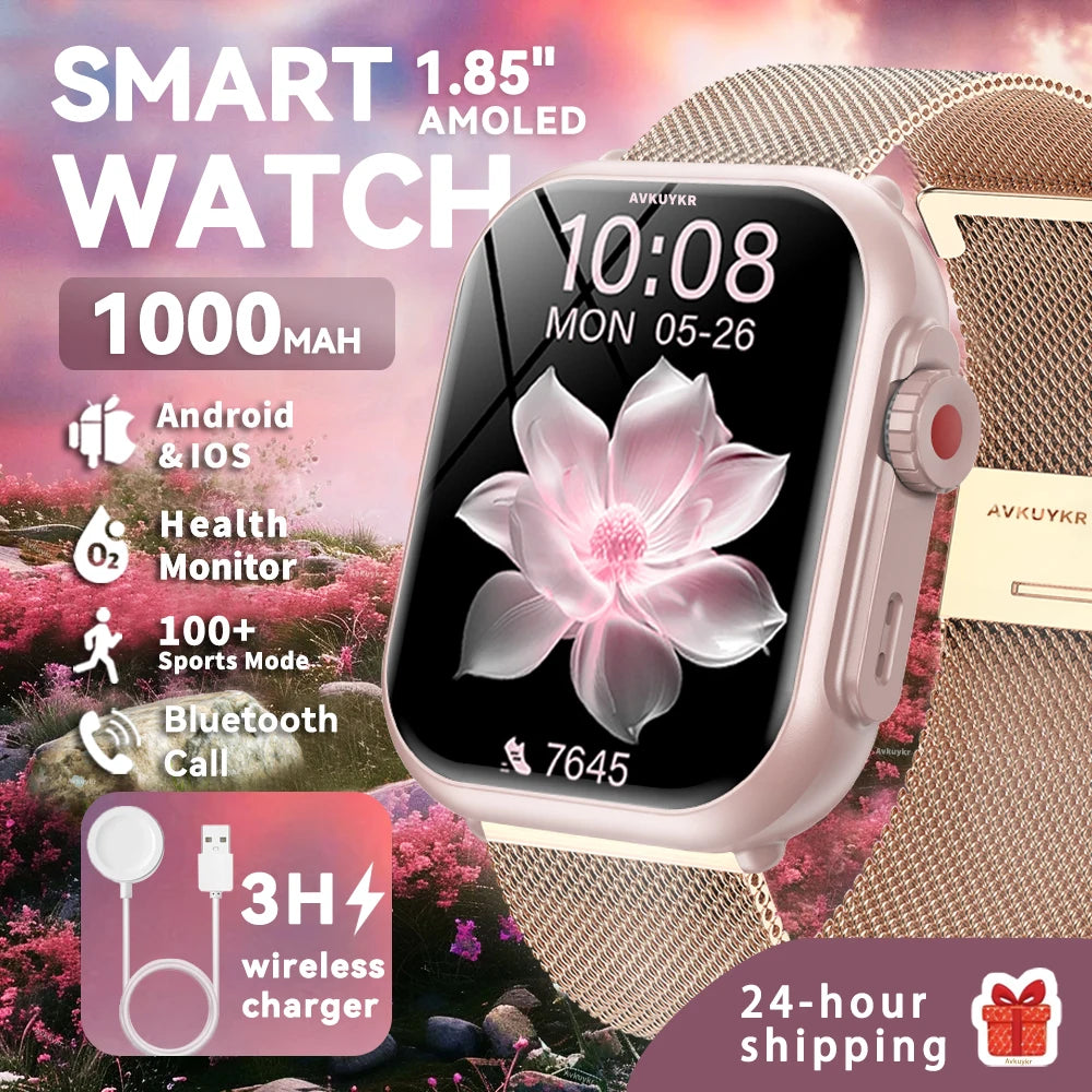 Ultra2 SE Womens Smartwatch 1.85 AMOLED 1000 
