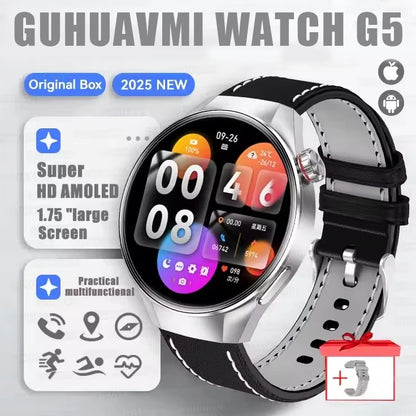 Urban Gear Co. 2025 G5+ Smartwatch – Fitness, GPS & AMOLED Display