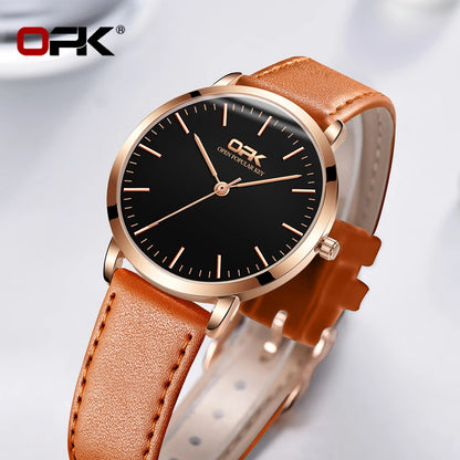 Urban Gear OPK 8101 Original Quartz Watch For Women Waterproof Leather Strap