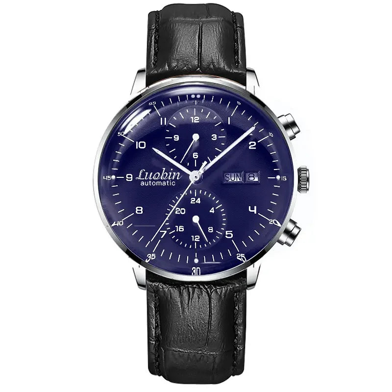Mens Fashion Mechanical Watches Business Automatic Wristwatch Stainless Steel Luminous Designer 2023