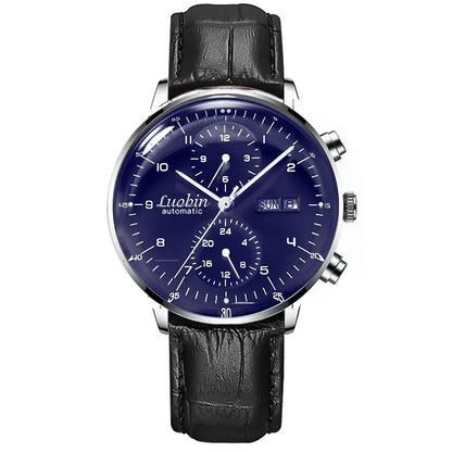 Mens Fashion Mechanical Watches Business Automatic Wristwatch Stainless Steel Luminous Designer 2023