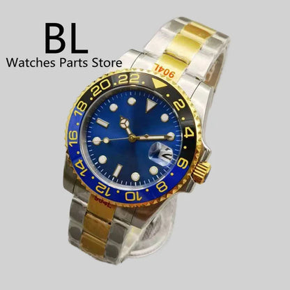 BLIGER 40mm Luxury Diver sapphire crystal