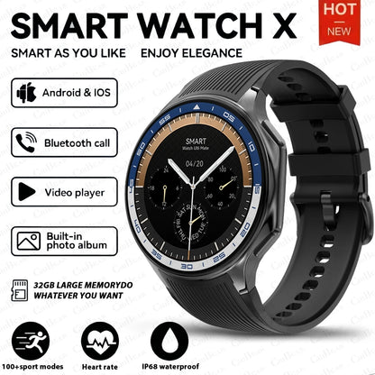 OPPO Watch X AMOLED 32GB Smartwatch Waterproof Men Smart Watch 2024