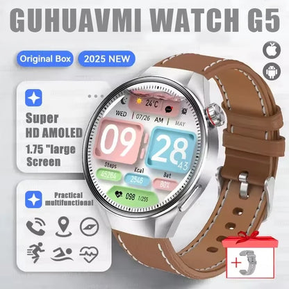 Urban Gear Co. 2025 G5+ Smartwatch – Fitness, GPS & AMOLED Display