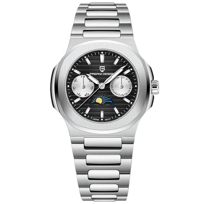 PD1786 Women’s MoonPhase Quartz