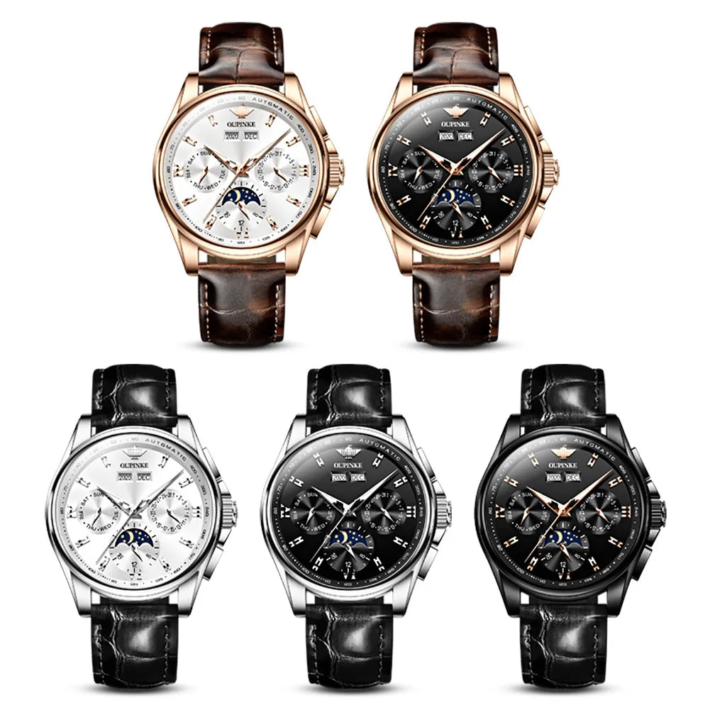 Urban Gear LunaTime Automatic (moon phase highlight)