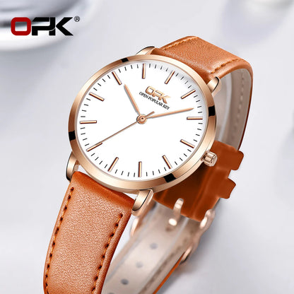 Urban Gear OPK 8101 Original Quartz Watch For Women Waterproof Leather Strap
