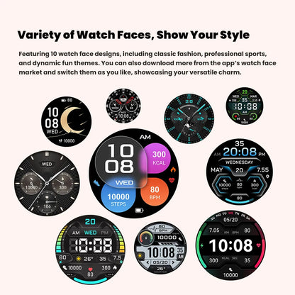 2025 Men’s Tactical Smart Watch