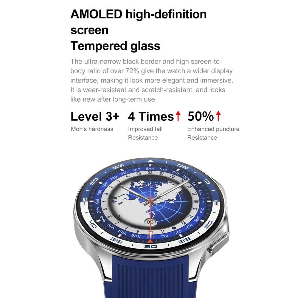 OPPO Watch X AMOLED 32GB Smartwatch Waterproof Men Smart Watch 2024