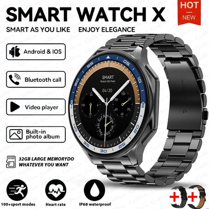 OPPO Watch X AMOLED 32GB Smartwatch Waterproof Men Smart Watch 2024