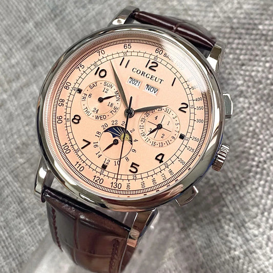 Automatic Watch for Men Multification 316L Mechanical Men's Watch