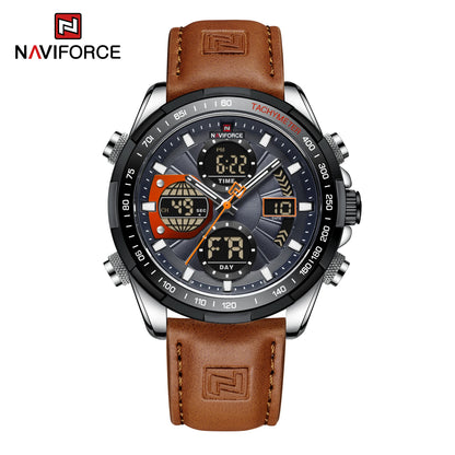 NAVIFORCE Fashion Military Watches for Men Luxury Original Sports Chronograph Watch Waterproof Quartz Clock Digital WristWatch