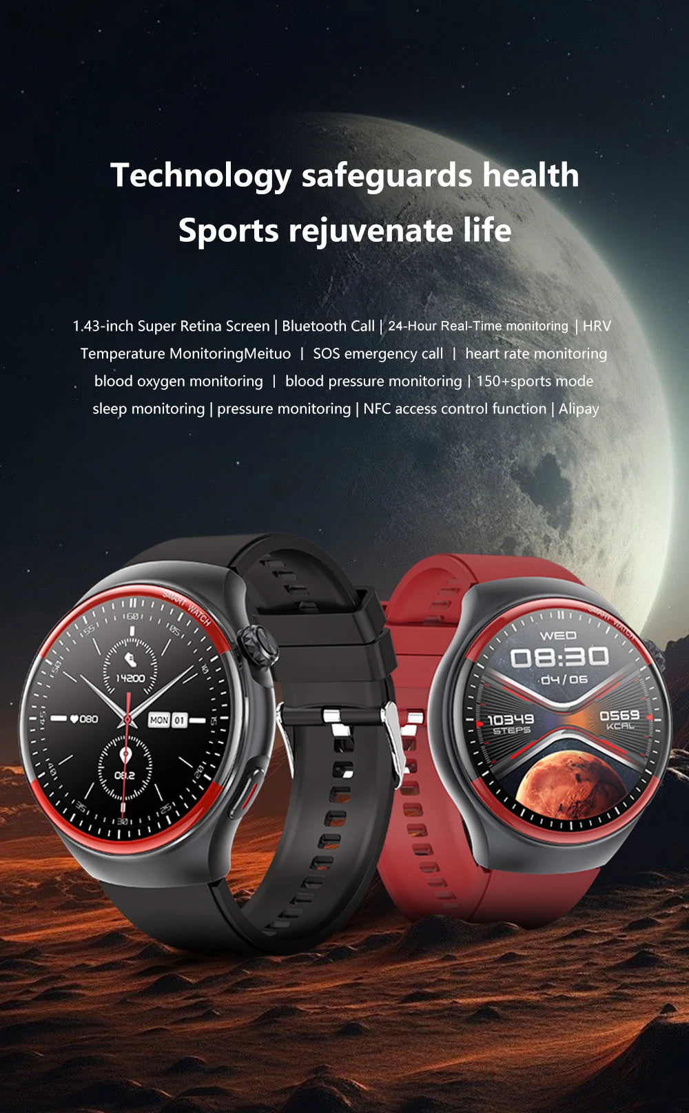 Nursing  Smart Watch for Men