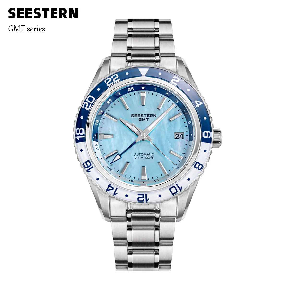 SEESTERN S456 GMT Automatic Watch 