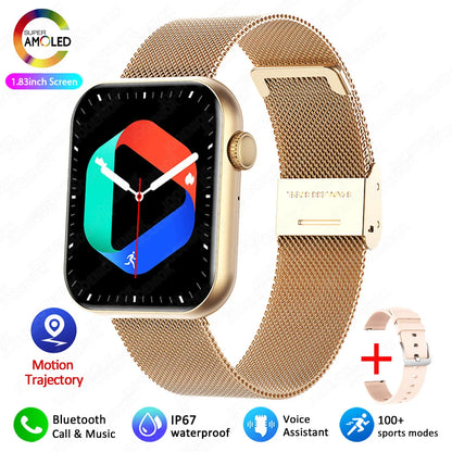 2025 New Smartwatch Men Android IOS Phone 1.9"HD Screen Waterproof Smart Watch Women