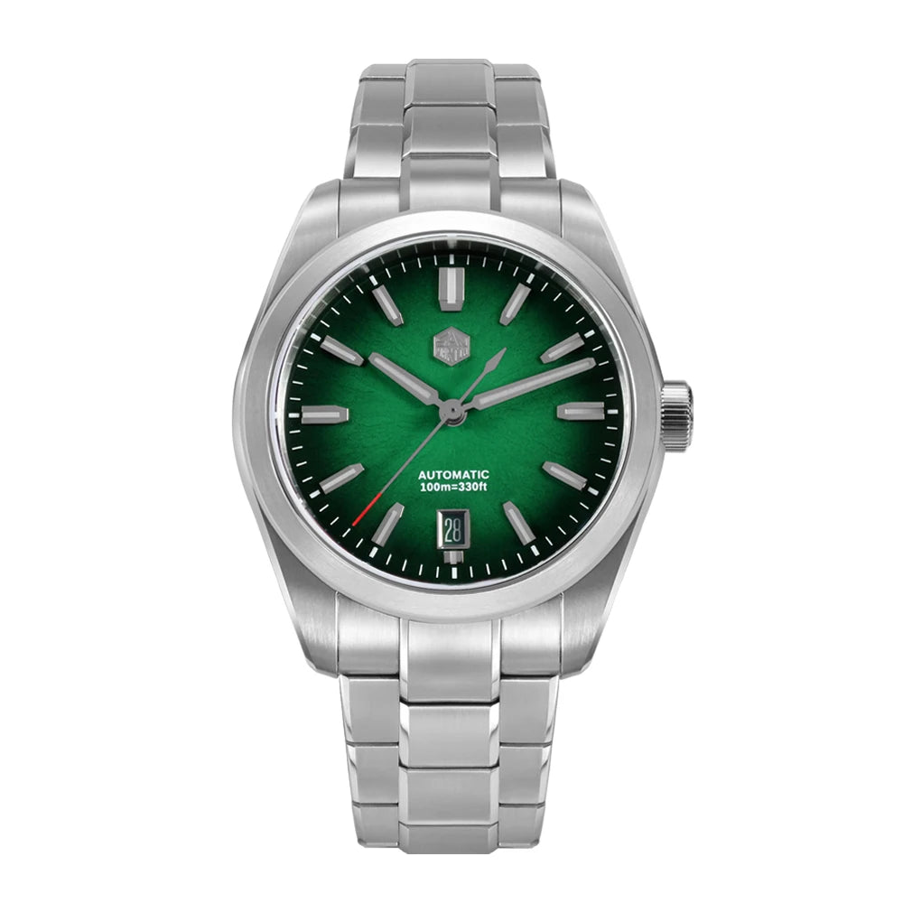 San Martin 39mm SN0144 "JianZhan" Gada Watch Miyota 9015 Original Design Chinese Style Dress Men Automatic Mechanical Watches