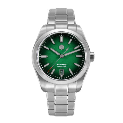 San Martin 39mm SN0144 "JianZhan" Gada Watch Miyota 9015 Original Design Chinese Style Dress Men Automatic Mechanical Watches