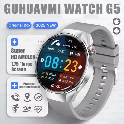 Urban Gear Co. 2025 G5+ Smartwatch – Fitness, GPS & AMOLED Display