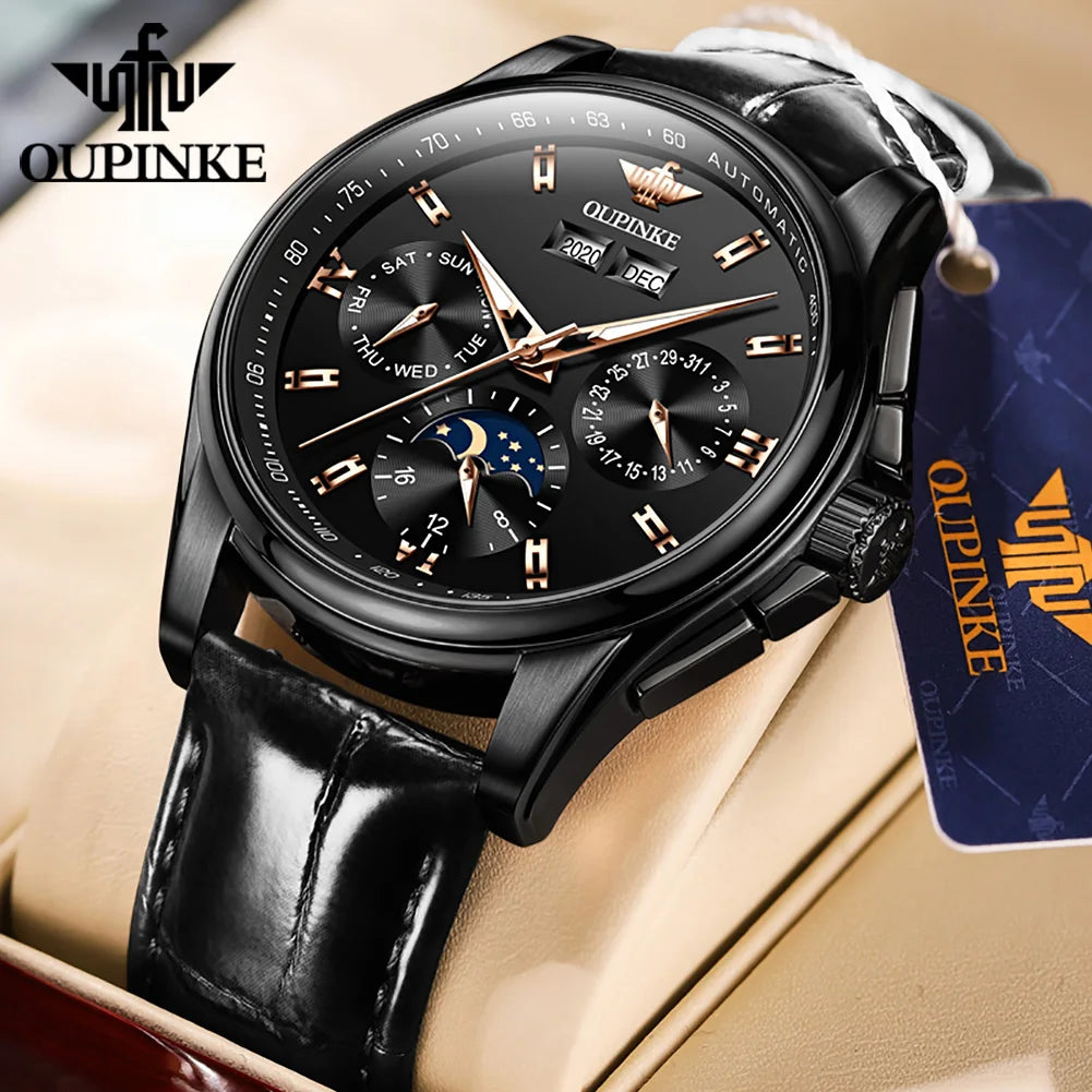Urban Gear LunaTime Automatic (moon phase highlight)