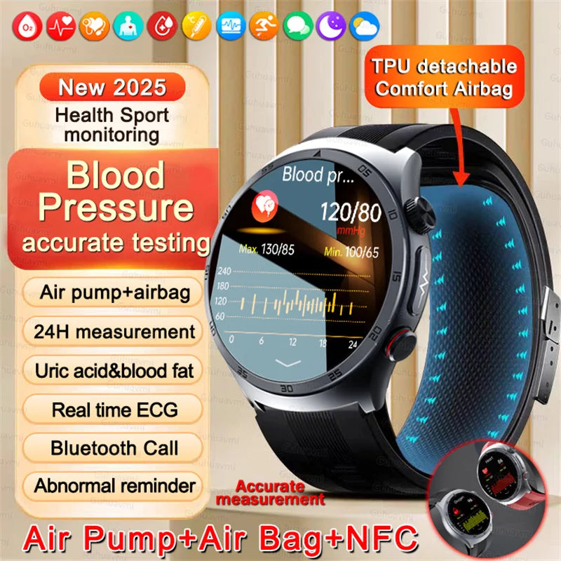 New AI ECG Health Smartwatch for Men