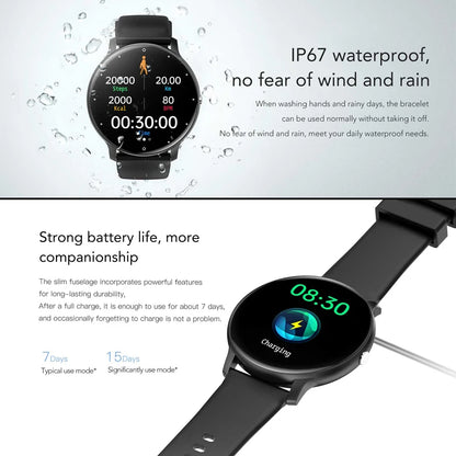 Urban Gear Co. Men’s Smartwatch – Ultra-Light Sports & Fitness Tracker with Heart Rate Monitor