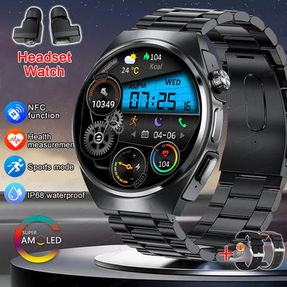 2in1 Smartwatch TWS Earbuds HR & SpO Bluetooth