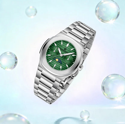 PD1786 Womens MoonPhase Quartz