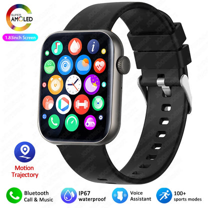 2025 New Smartwatch Men Android IOS Phone 1.9"HD Screen Waterproof Smart Watch Women