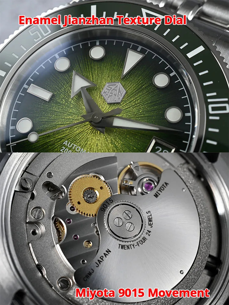 San Martin 40mm Automatic Diver Watch