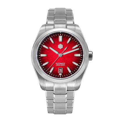 San Martin 39mm SN0144 "JianZhan" Gada Watch Miyota 9015 Original Design Chinese Style Dress Men Automatic Mechanical Watches